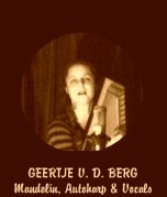 Geertje van den Berg - Mandolin, Autoharp & Vocals